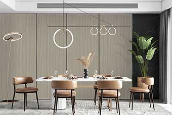 北海轻奢风格-餐厅