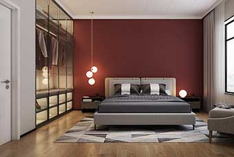 北海现代风格-卧室