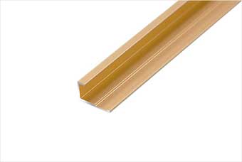 北海航空纤维墙咔铝合金边条（钛金氧化）