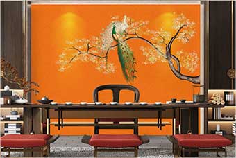 北海森佰汇航空纤维墙咔（春花秋月）