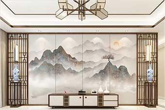 北海森佰汇航空纤维（山水画系列）