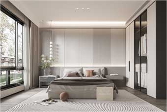 北海卧室空间案例